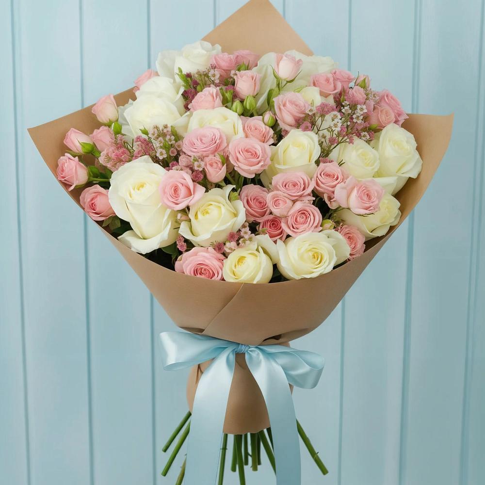 Букет цветов из: Розы в Татариново