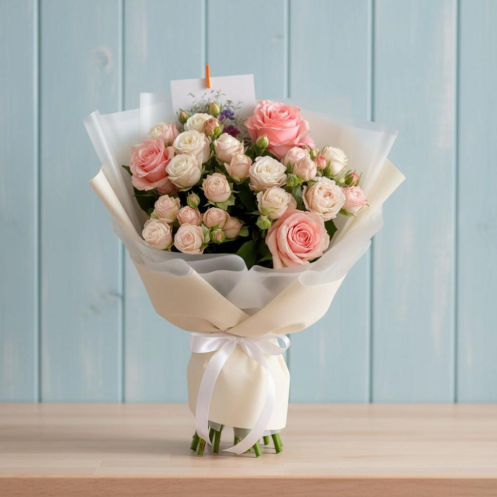 Букет цветов из: Розы в Татариново