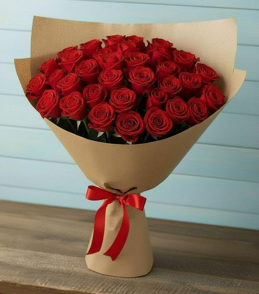Букет Красные розы Милано в Татариново