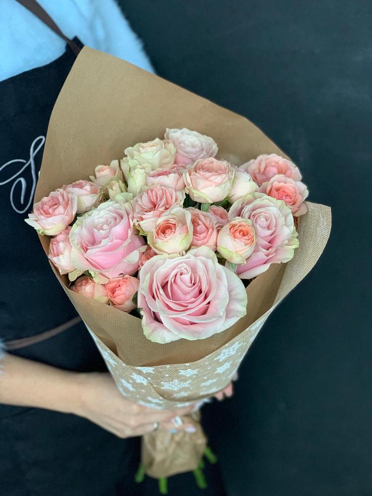 Букет цветов из: Хризантемы и Розы в Татариново