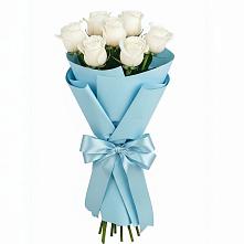 Букет 7 белых роз Проуд #REPLACE_PRED# Татариново