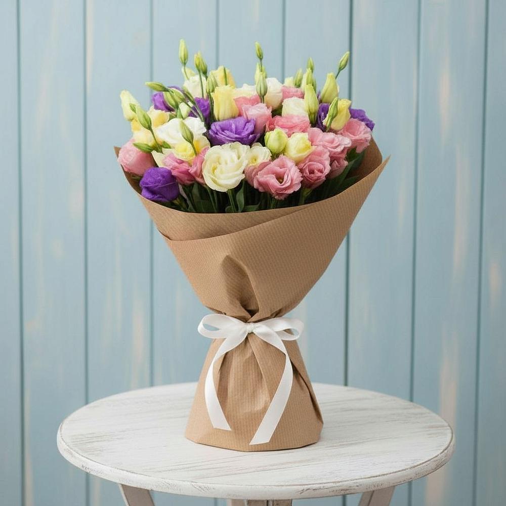 Букет цветов из: Лизиантусы в Татариново