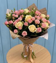 Букет цветов из:  Розы в Татариново