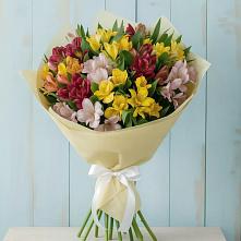 Букет цветов из:  Альстромерии в Татариново