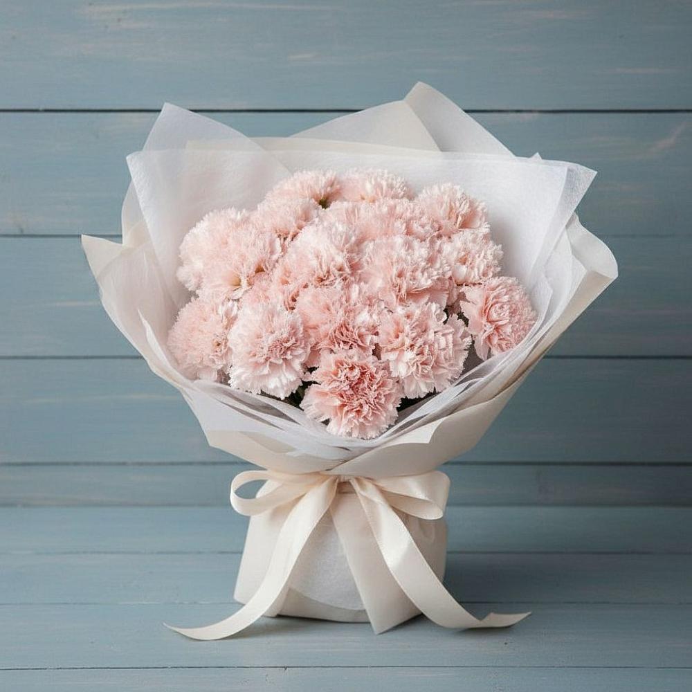 Букет цветов из: Гвоздики в Татариново