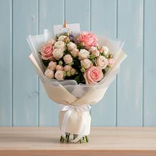 Букет цветов из:  Розы в Татариново