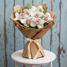 Букет цветов из:  Орхидеи и Розы в Татариново